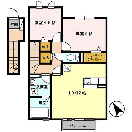 ユウハイツⅢ 間取り