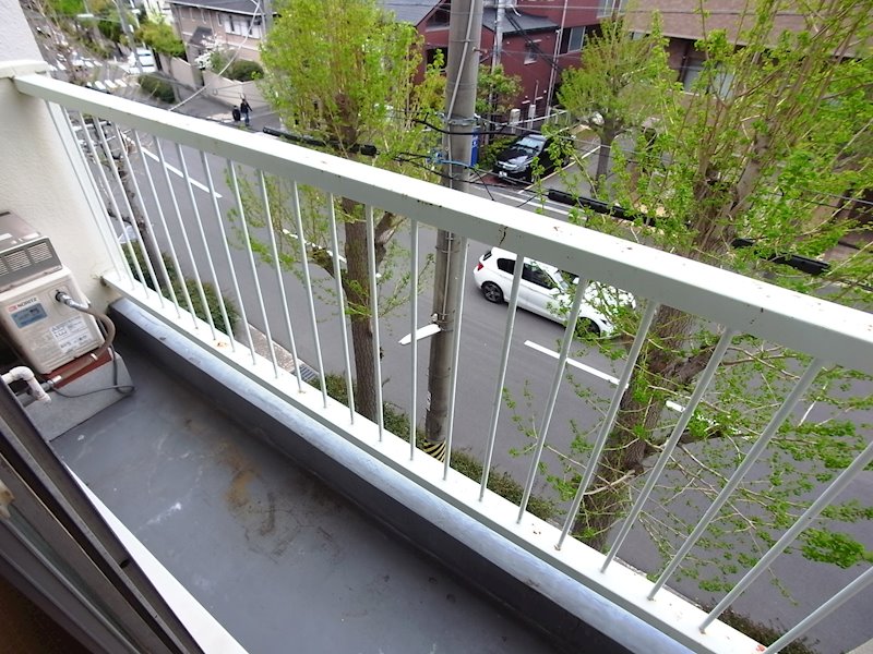 新堂マンション ベランダ