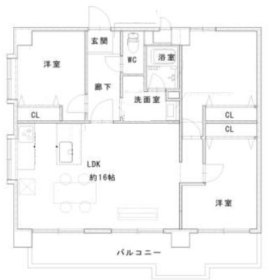 アヴァンセ岡本 間取り