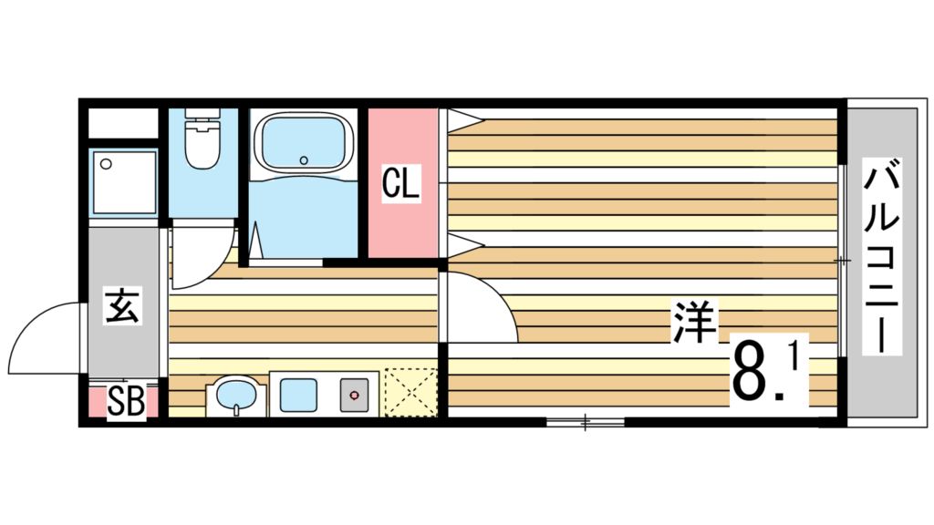 グラーツィア東灘 間取り