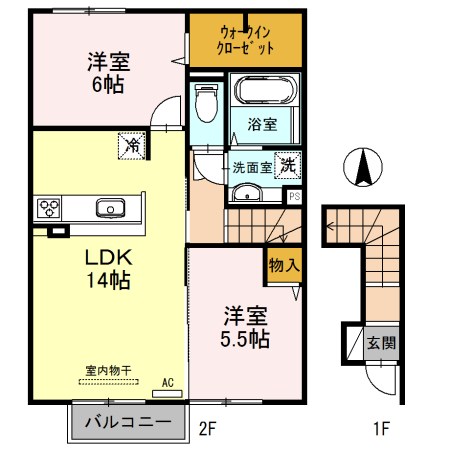 パークフロントM 間取り