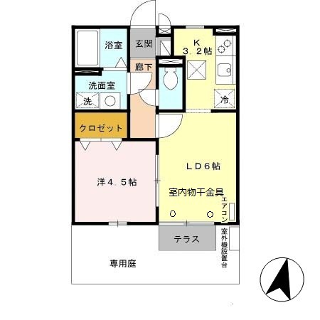 サンライズ城南 間取り