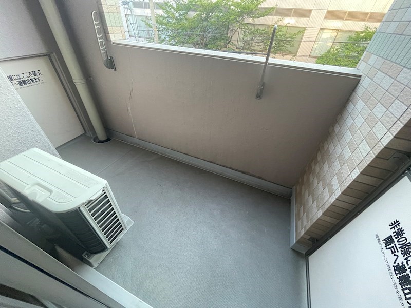 アクロス神戸住吉ステーションフロント ベランダ