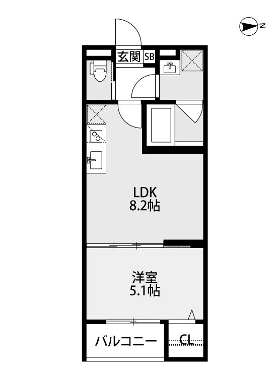 SOLEIL 坂上 間取り