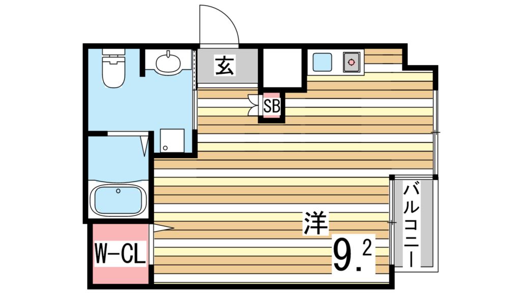 クラウンシティ本山 間取り