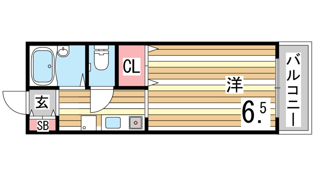 サンハウス本山 間取り