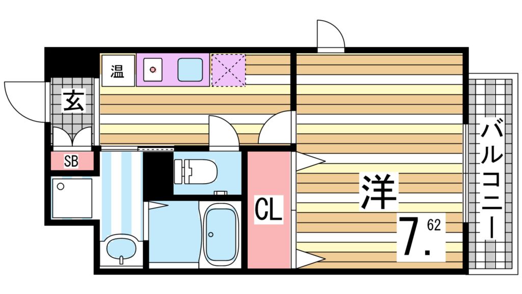 リバーサイド安藤Ⅱ 間取り