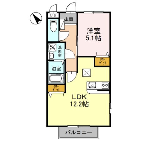 レオントポディウム　Ⅱ番館 間取り