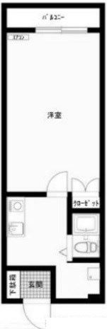 クローバー富士6号館 間取り