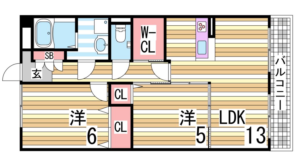 ガーデンコート 間取り