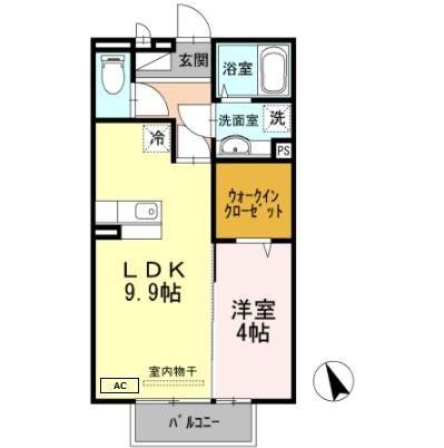 クレスト玉手 間取り