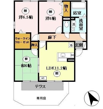 さくらハイツB 間取り