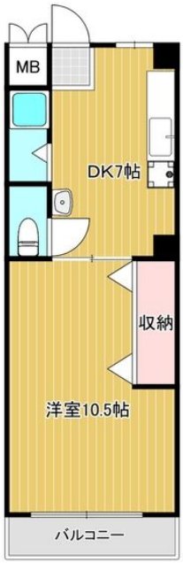 コーポ甲南 間取り