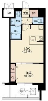 スプランディッド王子公園 間取り