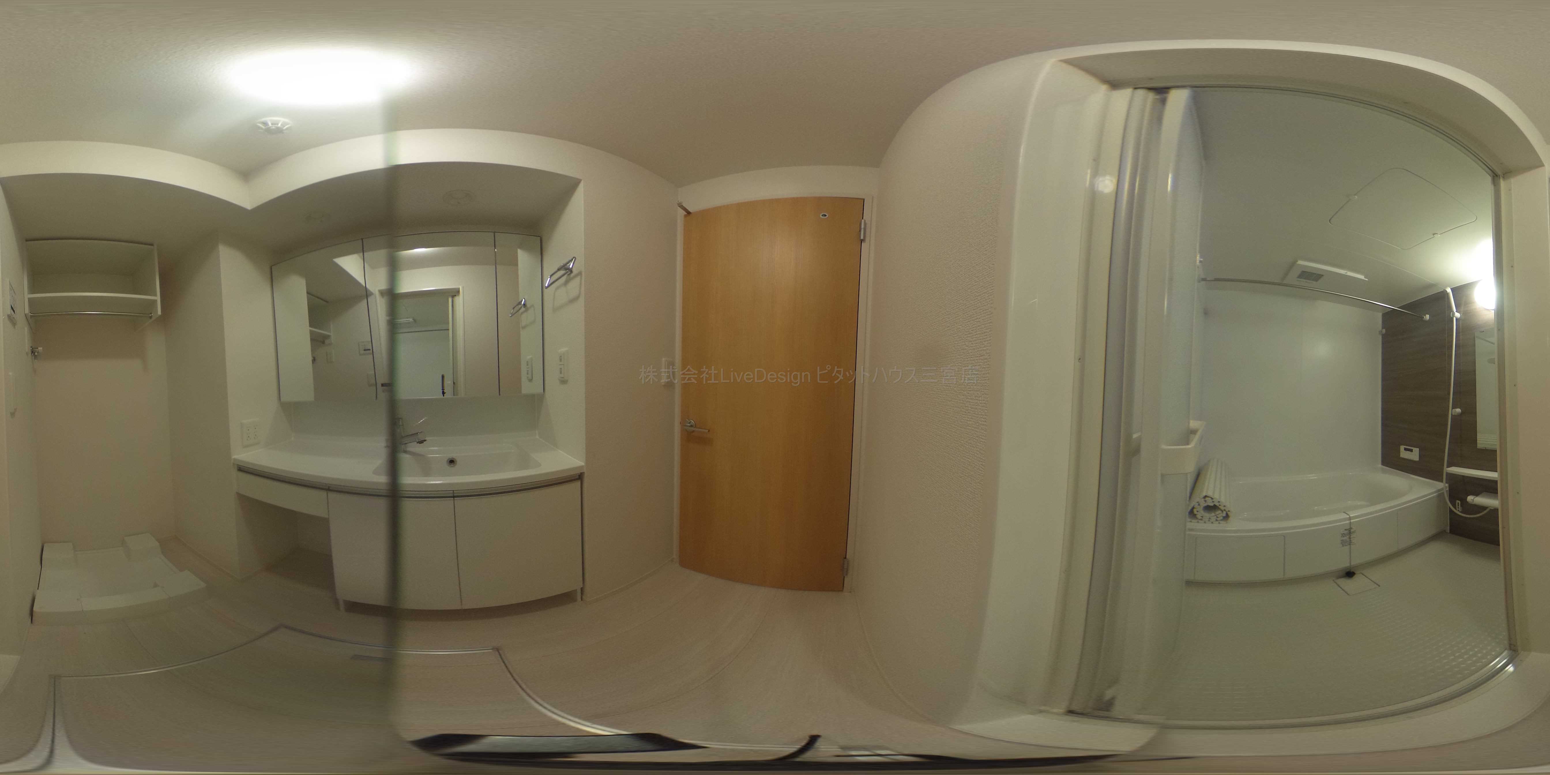 D-room灘北通 洗面所