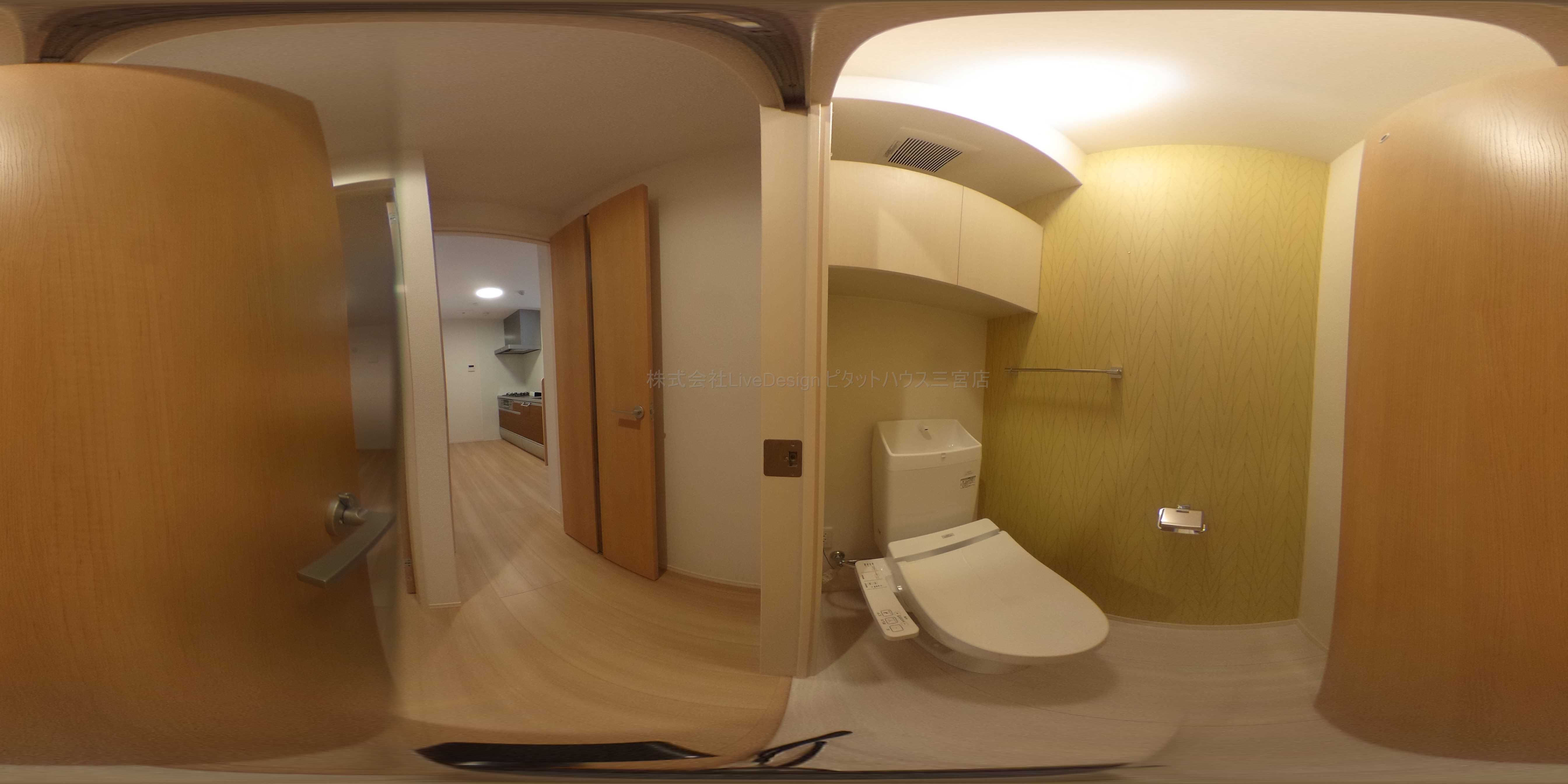 D-room灘北通 トイレ