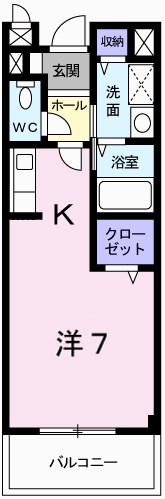 シャルマンビラB 間取り