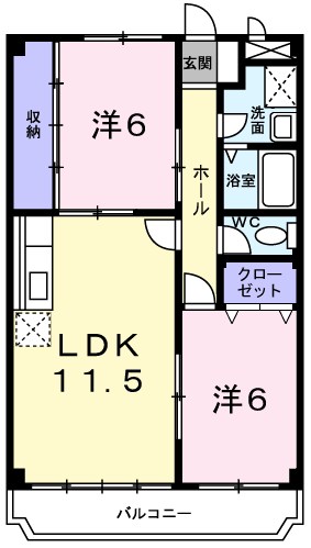 シャトル永井 間取り