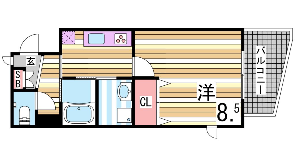 カレントスクエア 間取り