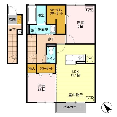 ジャルダン・ドゥ・ローズ 間取り