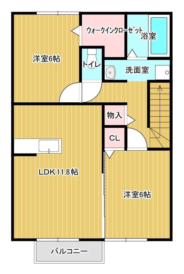 メイアジュールA 間取り