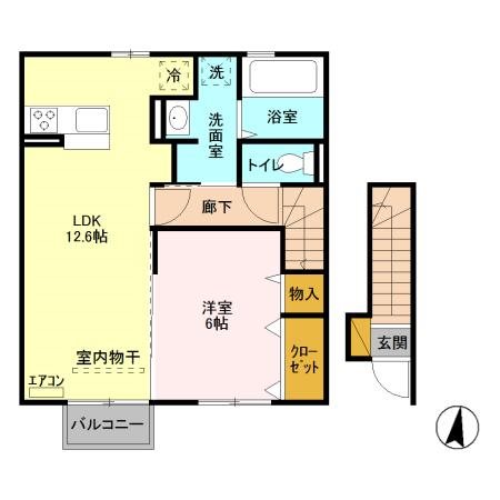茨城県つくば市島名香取台 間取り
