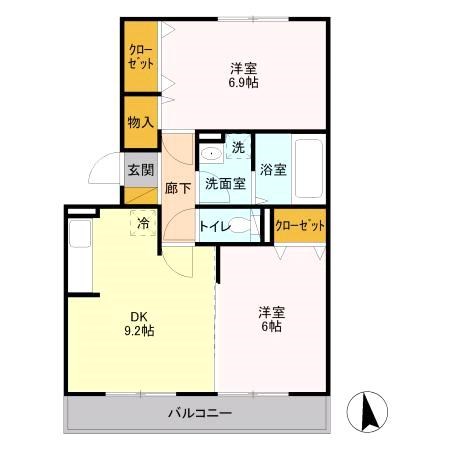 茨城県つくば市みどりの中央 間取り