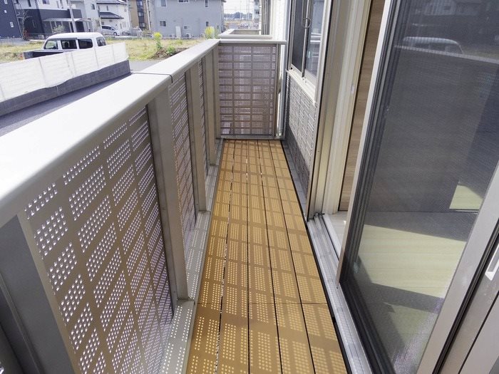 Grand Rise Tsukuba E棟 ベランダ