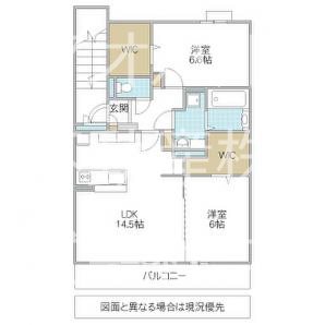 Regulus 302号室 間取り