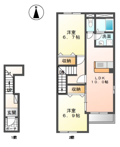 アーバンコートM 間取り