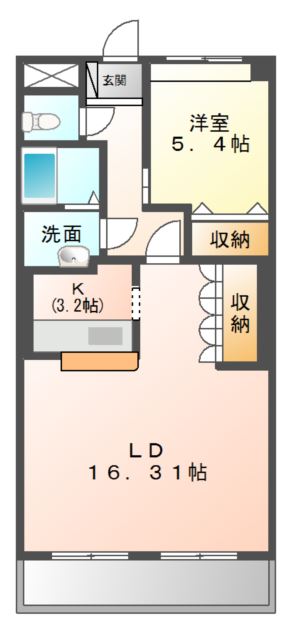 X-STAGE（エクステージ） 間取り
