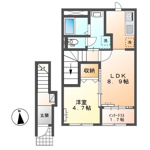 クローバーアイズ 間取り