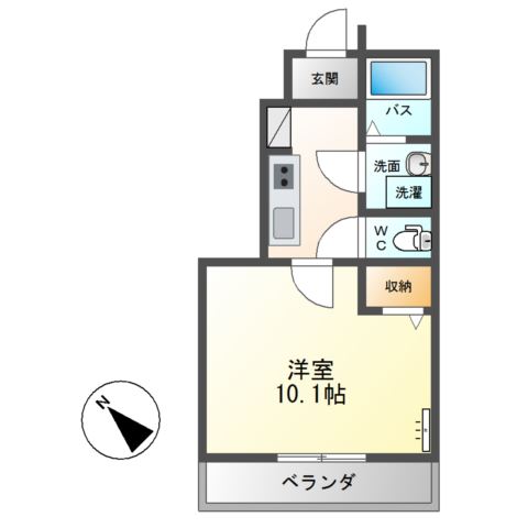 コモド　ピノ　Ⅳ 間取り