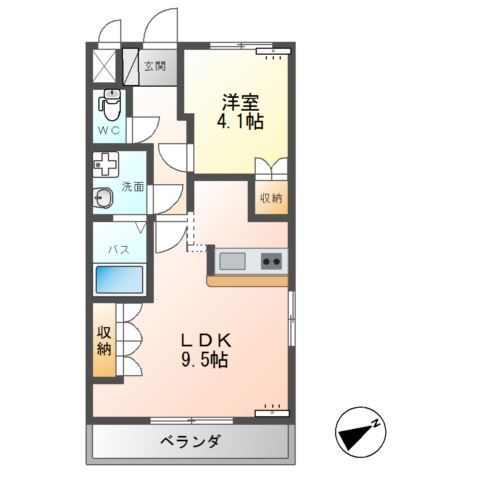 メゾンアイリス 間取り