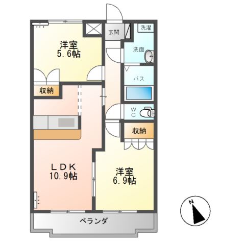 KASUMIヒルズ 間取り