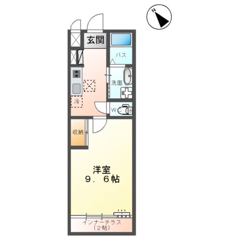 Ｈａｃｋ　ｂｅｒｒｙ真鍋（ハックベリーマナベ） 間取り