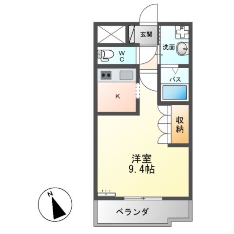 エスポアールK 間取り
