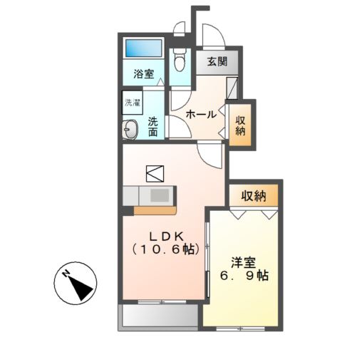 コモド　ピノⅢ 間取り
