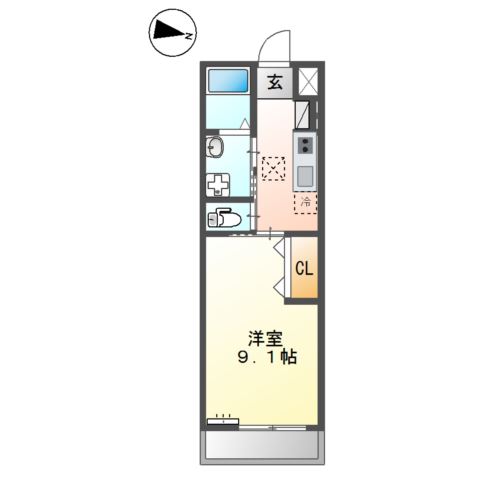 Ｂｏａ　ｓｏｒｔｅ（ぼあ　そるて） 　 間取り