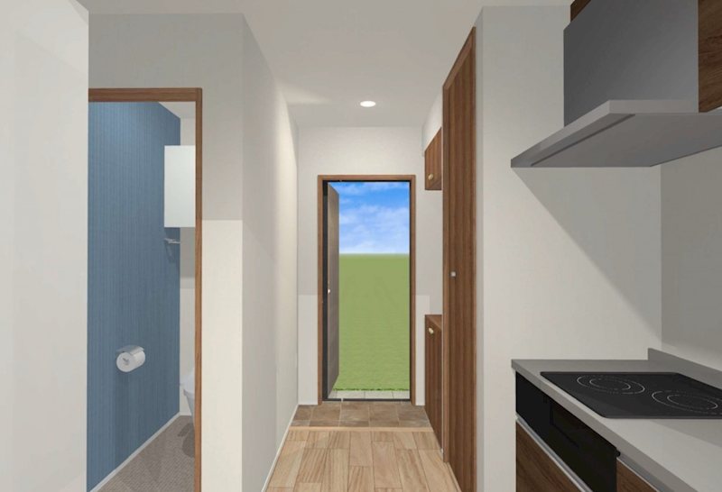 フリューゲルⅠ キッチン