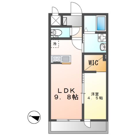 キルシュ・ブリュ－テA 間取り