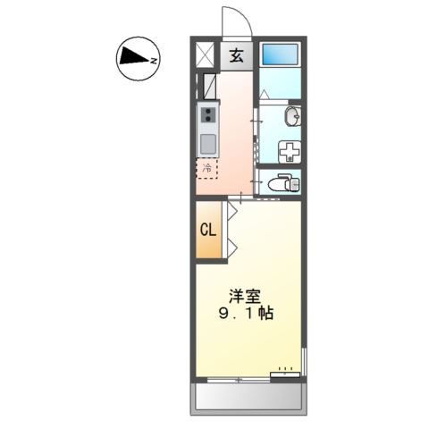 Ｂｏａ　ｓｏｒｔｅ（ぼあ　そるて） 　 間取り