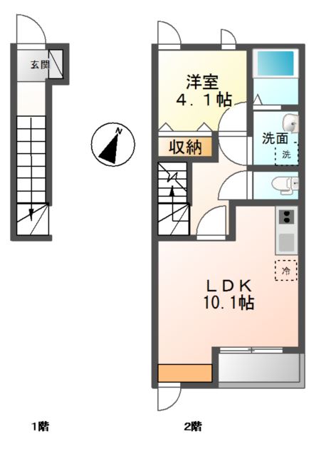 フォレストコートＪ 間取り