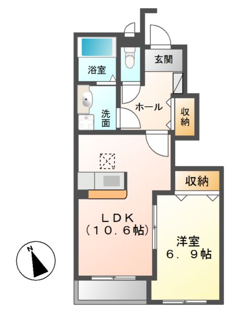 eternal hope（エターナルホープ） 間取り