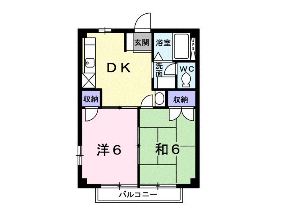 パルトカーサⅢ 103号室 間取り