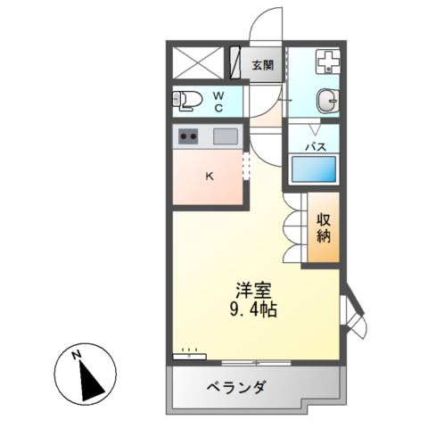 エスポアールK 間取り