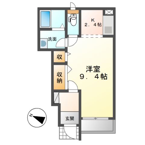 カサパルドⅡ 間取り