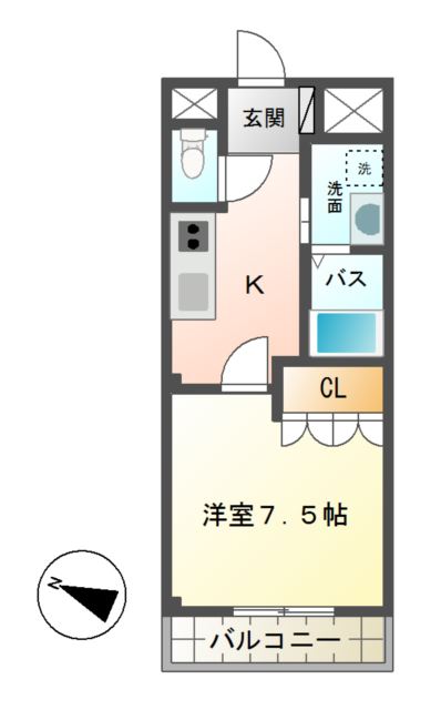 Arcadia TSUKUBA（アルカディアツクバ） 間取り