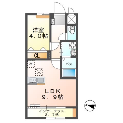 つくば市酒丸新築アパート（仮 間取り