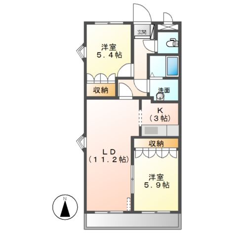 シュノンソー 間取り